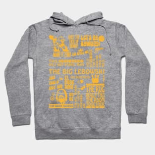 The Big Lebowski, Dude & Walter Quotes Hoodie